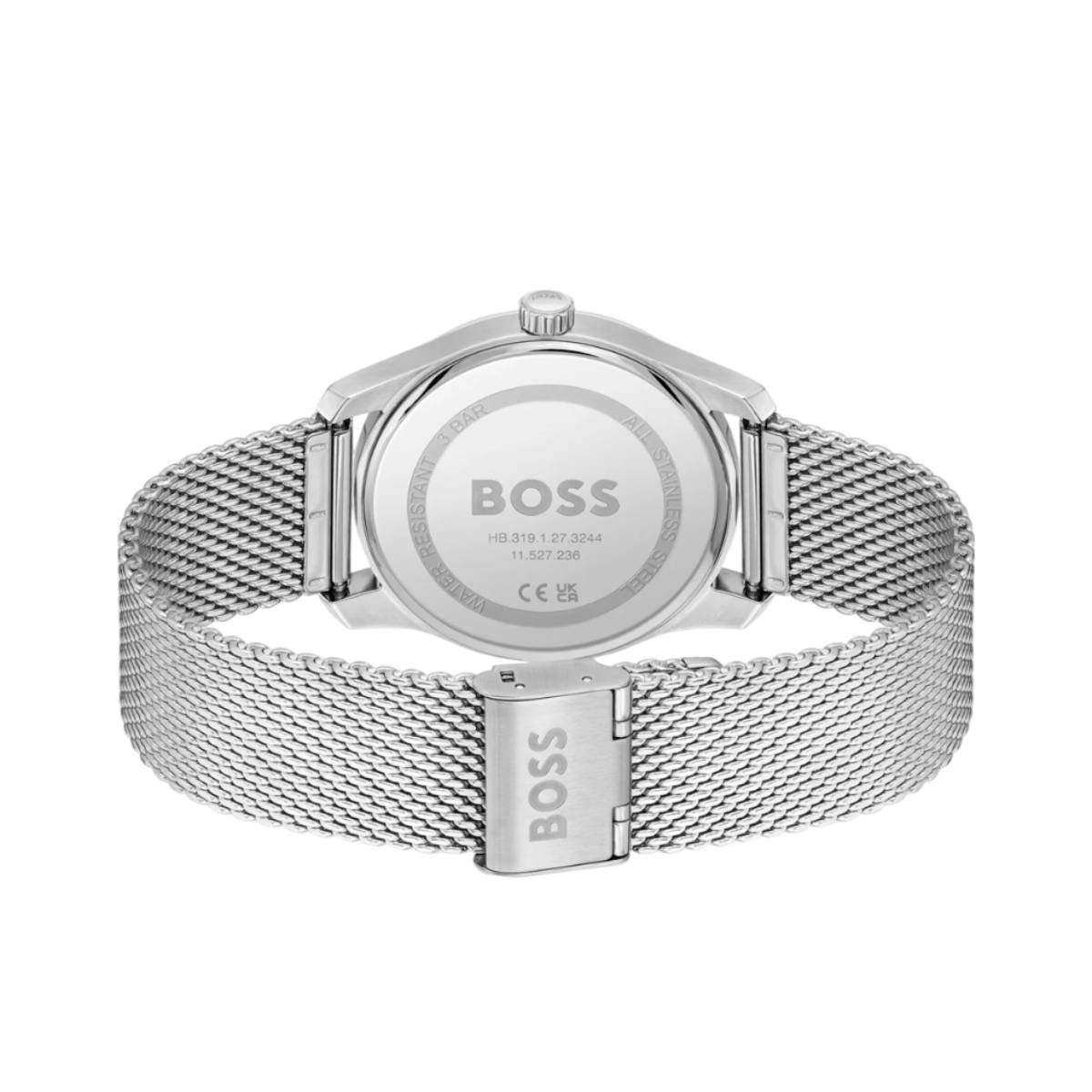 Hugo Boss Women's 41mm Silver Bracelet Watch - Blue Dial