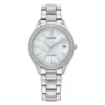 Citizen Women's 34mm Eco Drive Stainless Steel Bracelet Watch