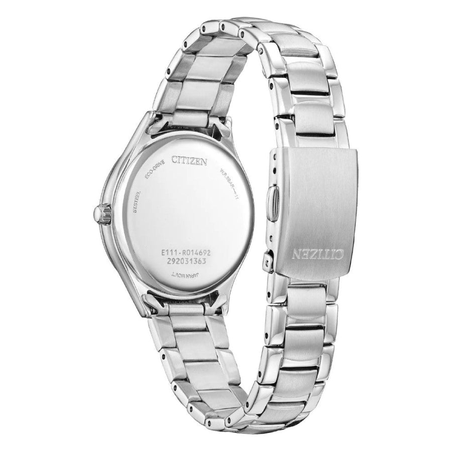 Citizen Women's 34mm Eco Drive Stainless Steel Bracelet Watch - Silver