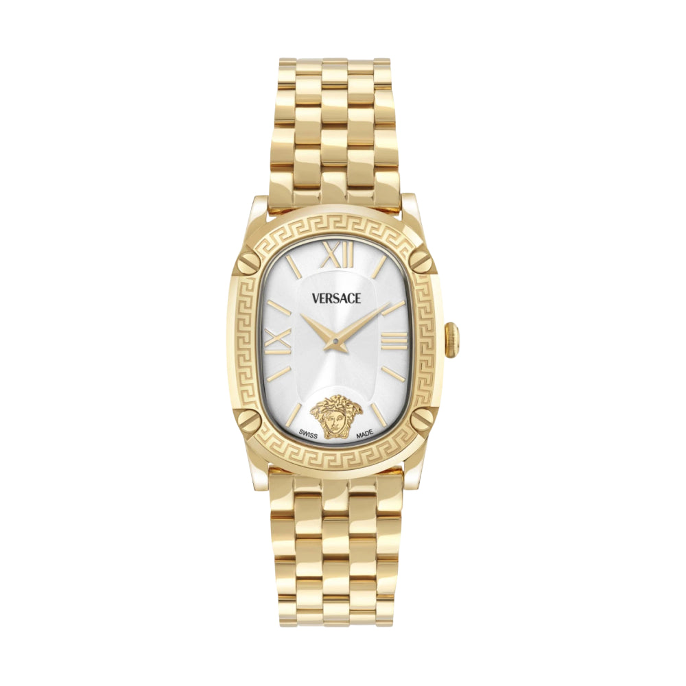 Versace Couture Women's 29mm Gold Bracelet Watch - White Dial