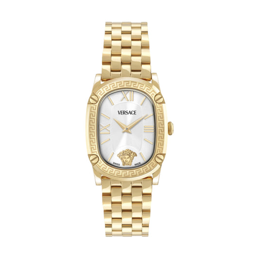 Versace Couture Women's 29mm Gold Bracelet Watch - White Dial