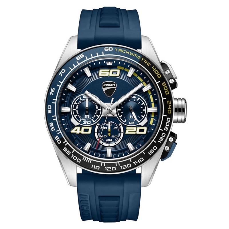 Ducati Corse DT11 Men's 44mm Strap Watch - Blue