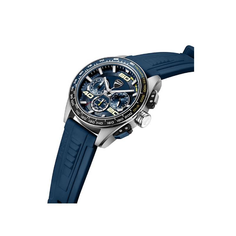 Ducati Corse DT11 Men's 44mm Strap Watch - Blue