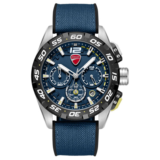 Ducati Corse DT012 Men's 42mm Strap Watch - Blue
