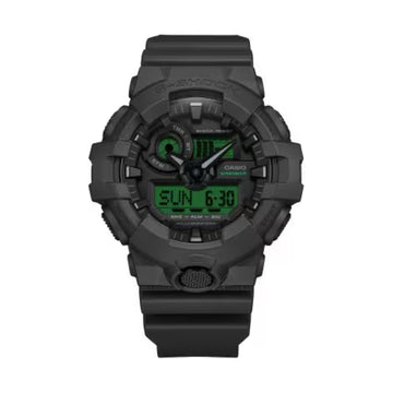 Casio G-Shock GA-700 Series Men's 59mm Analog Digital Strap Watch - Black