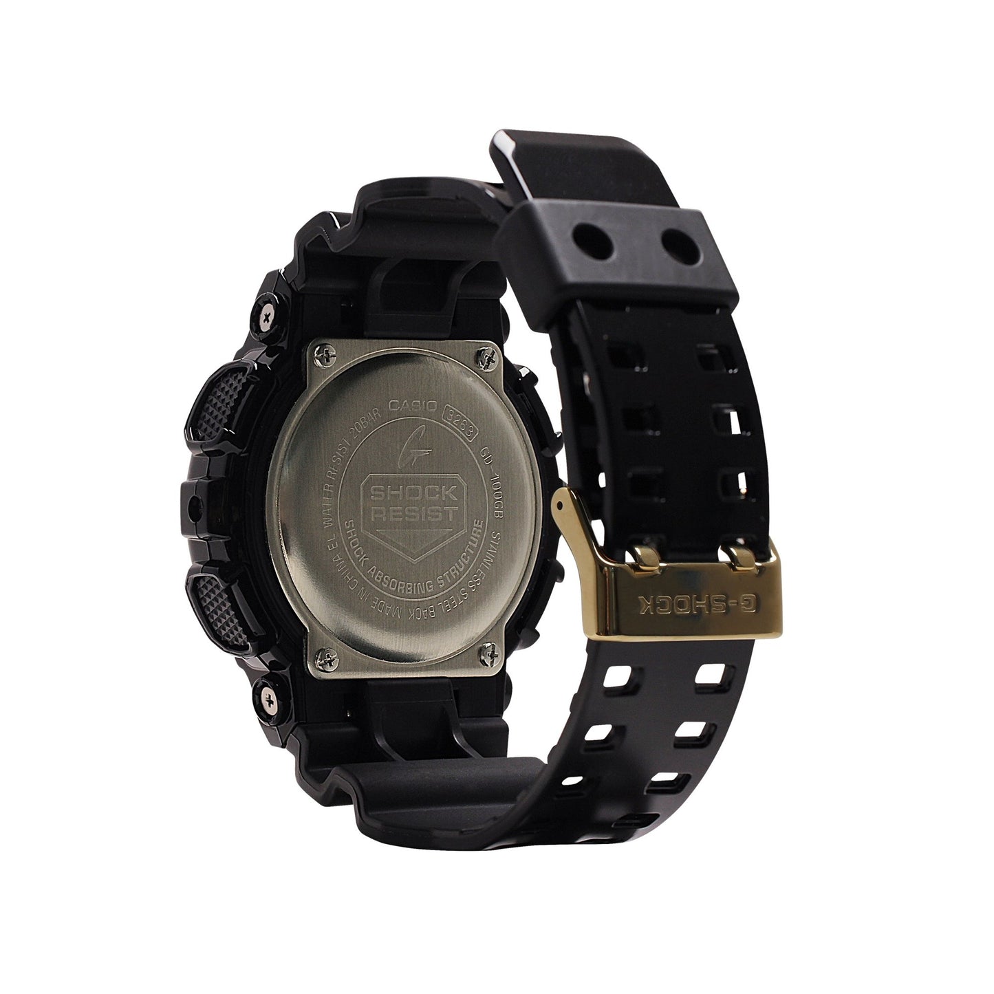 Casio G-Shock Digital Women's 51.2mm Watch - Black/Gold