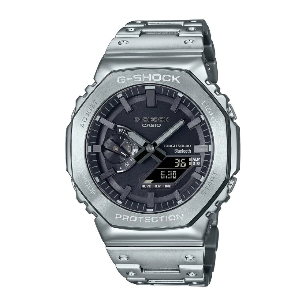 Casio G-Shock Men's 41mm Quartz Stainless Steel Silver Bracelet Watch -