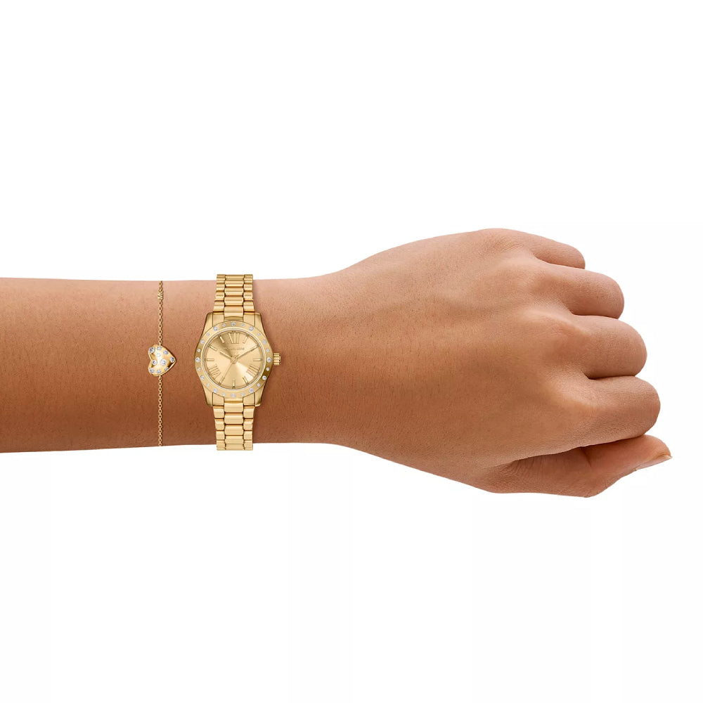 Michael Kors Women's Lexington 26mm Watch and Bracelet Set