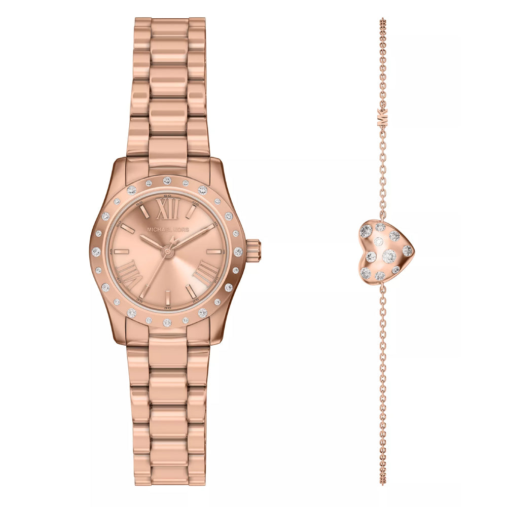 Michael Kors Women's Lexington 26mm Watch and Bracelet Set