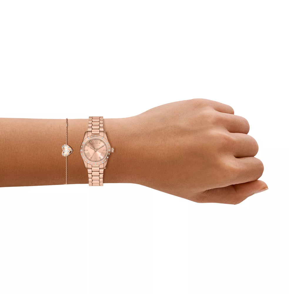 Michael Kors Women's Lexington 26mm Watch and Bracelet Set