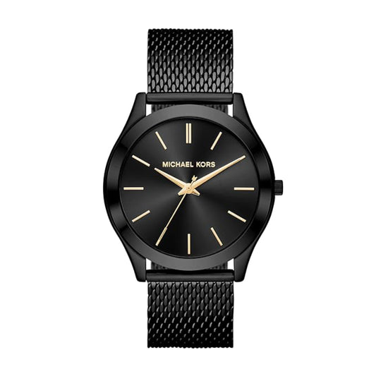 Michael Kors Slim Runway Men's 44mm Bracelet Watch - Black