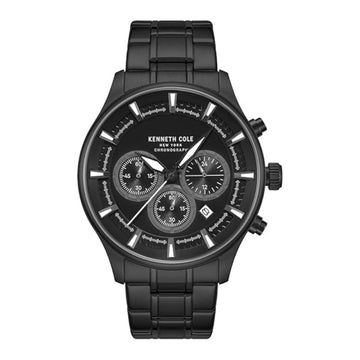 Kenneth Cole New York Skeleton Men's Bracelet Watch - Black
