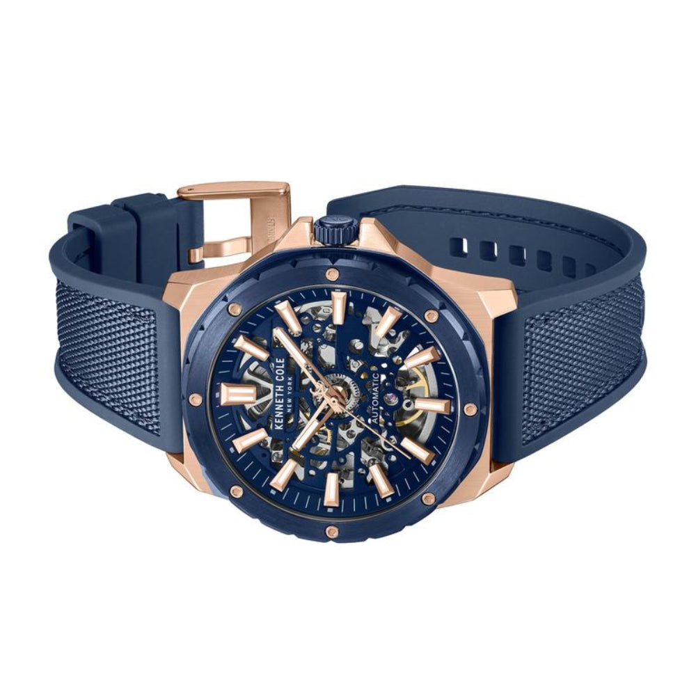 Kenneth Cole New York Men's 44mm Strap Watch - Blue
