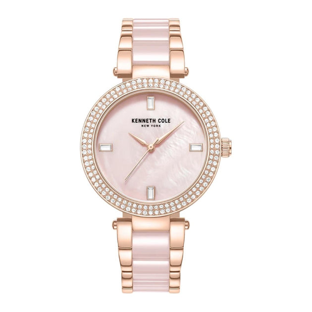 Kenneth Cole New York Classic Women's 37mm Bracelet Watch - Rose