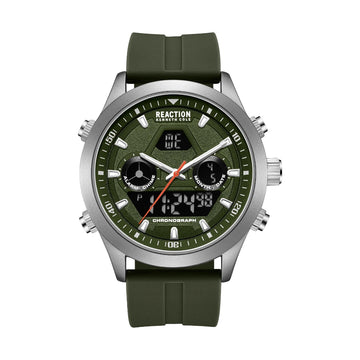 Kenneth Cole Reaction Men's 46.5mm Strap Watch - Green