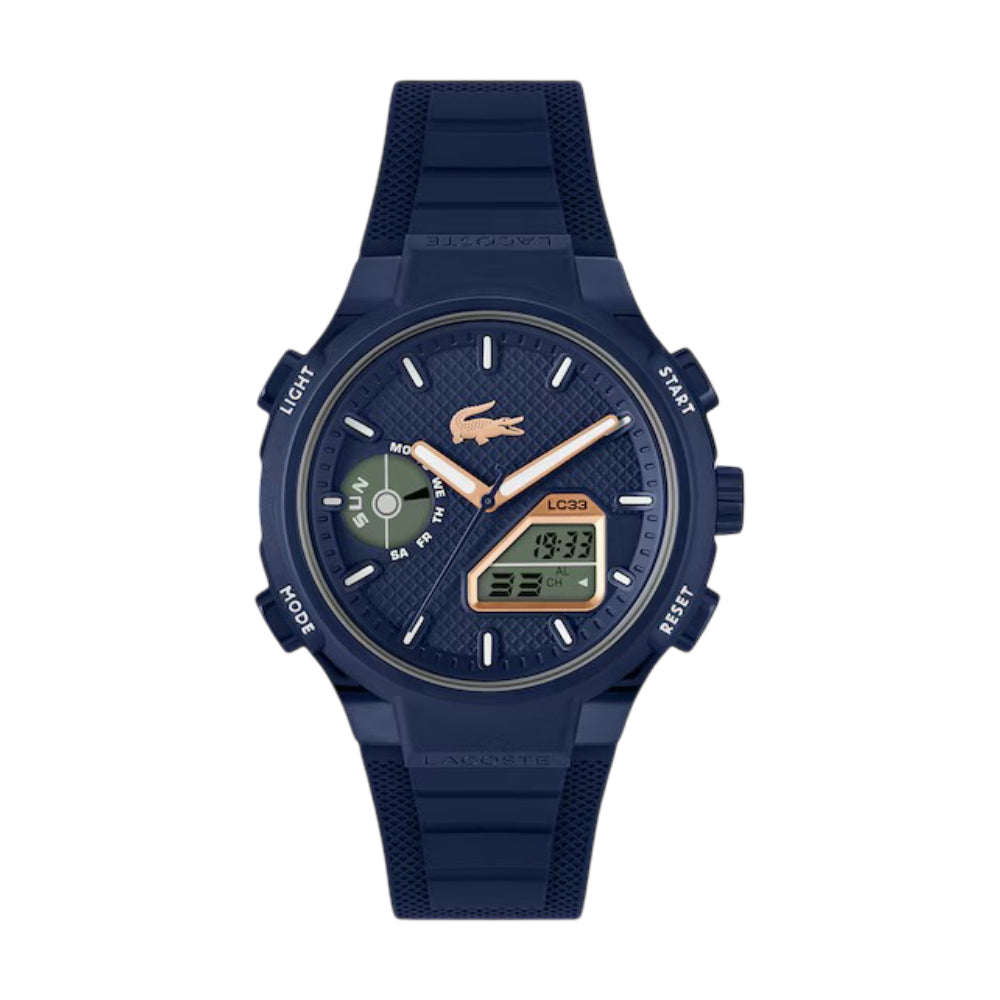 Lacoste LC33 Men's 45mm Ana-Digi Strap Watch