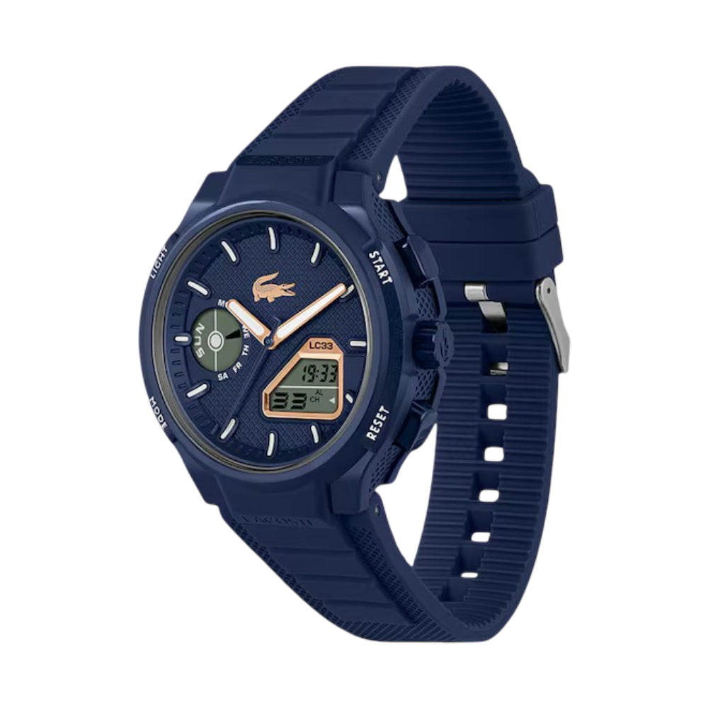 Lacoste LC33 Men's 45mm Ana-Digi Strap Watch