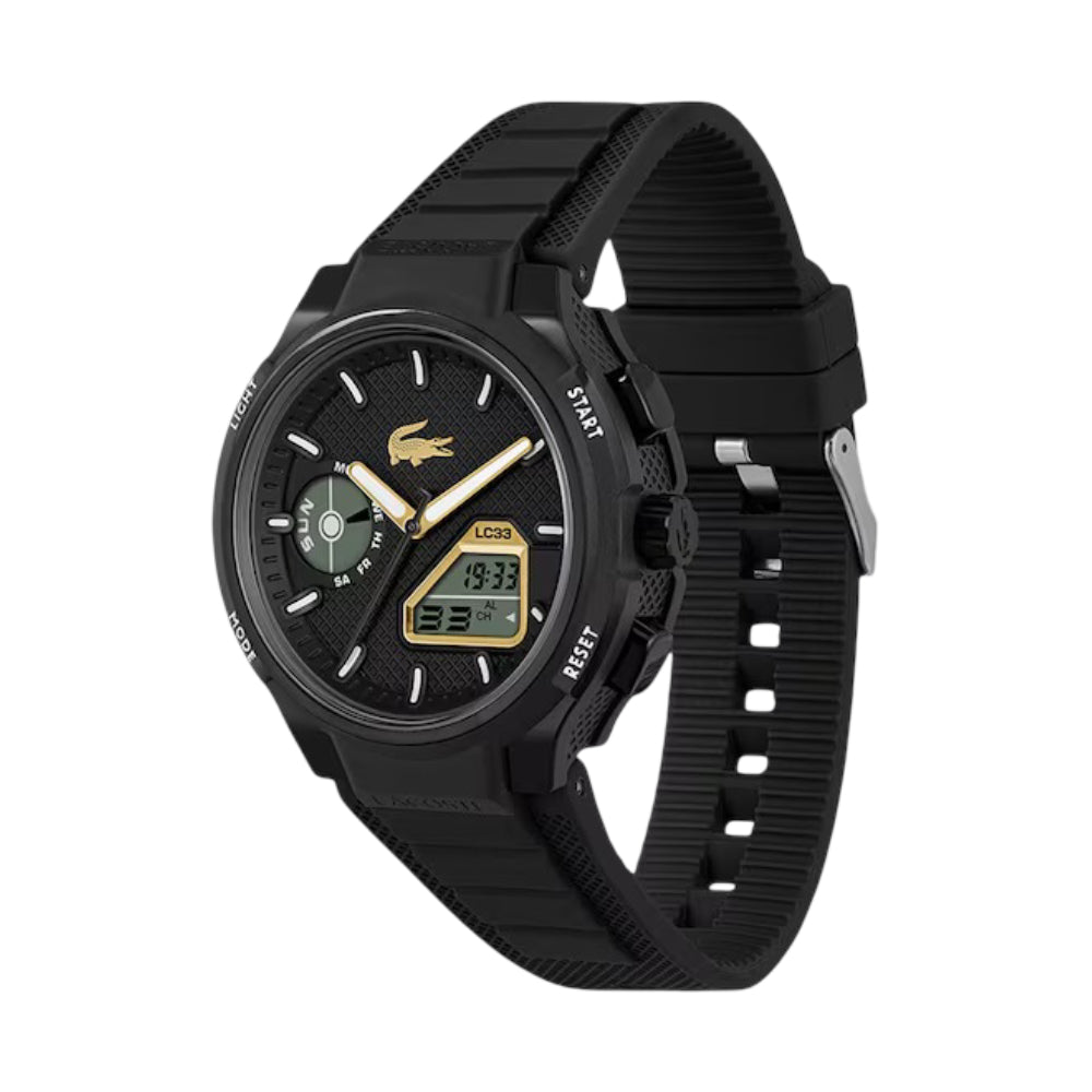 Lacoste LC33 Men's 45mm Ana-Digi Strap Watch