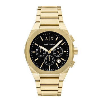 Armani Exchange Rafael Men's 42mm Chronograph Bracelet Watch - Black Dial
