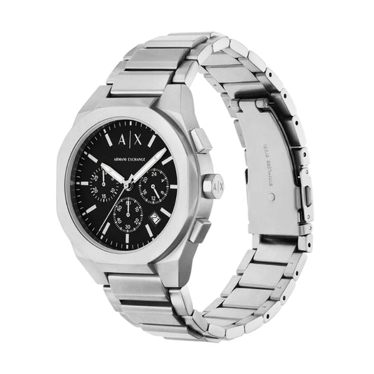 Armani Exchange Men's 42mm Bracelet Watch - Black Dial