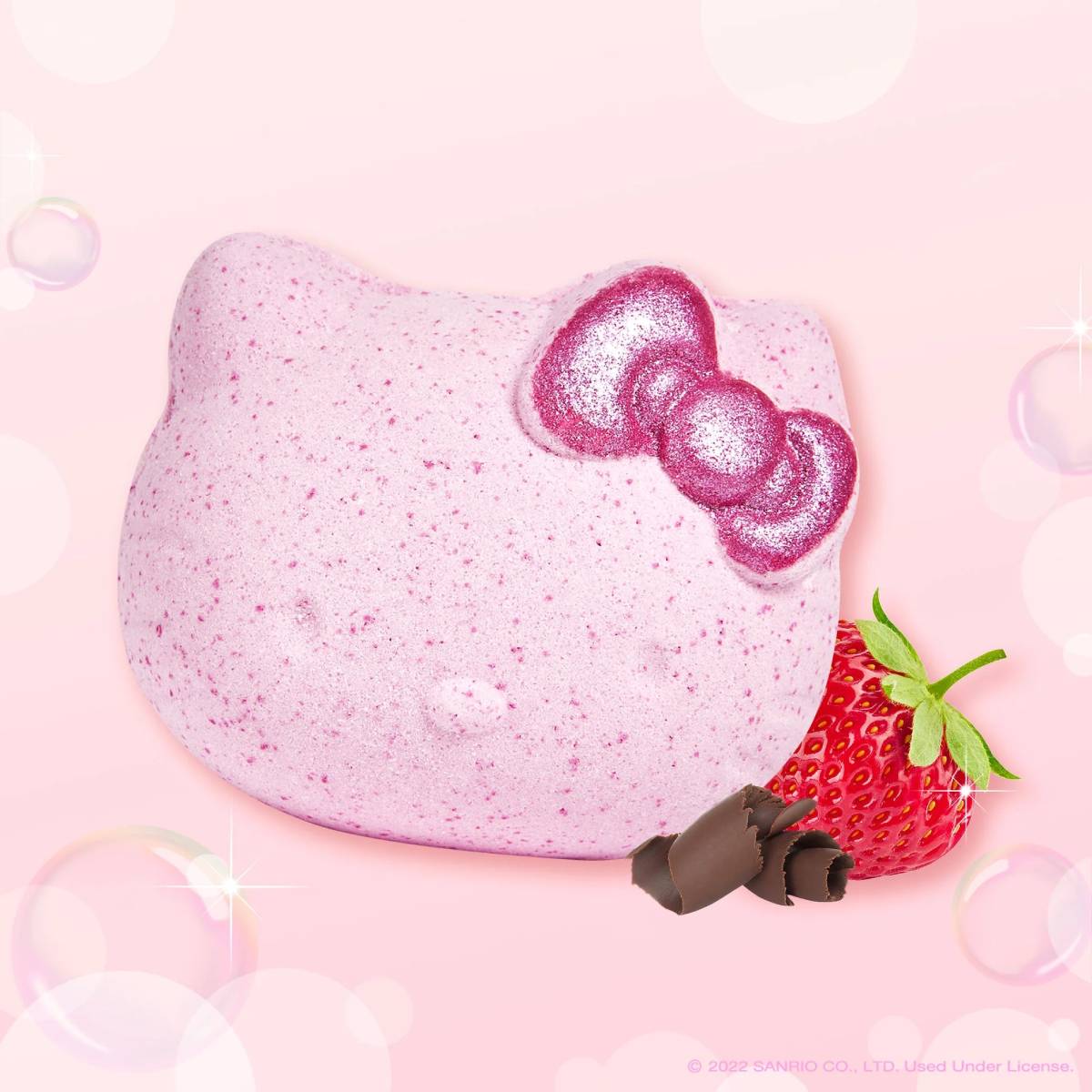 The Creme Shop Hello Kitty 3D Aromatherapy Fizzy Bath Bomb - Strawberry Cocoa