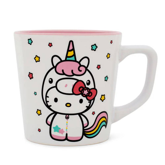 Sanrio Hello Kitty Unicorn 17 oz Ceramic Mug - White/Pink