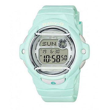 Casio Baby-G Women's 43mm Analog Digital Resin Strap Watch - Light Mint - Curacao