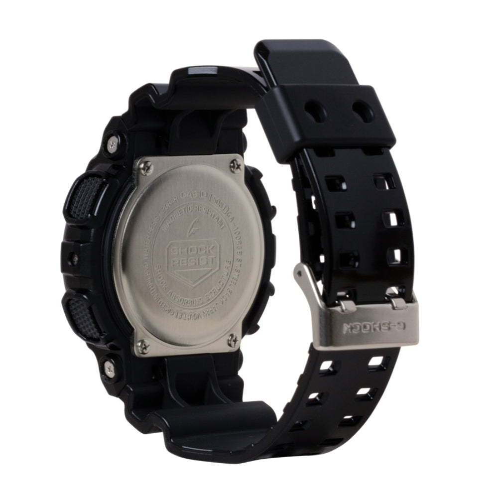 Reloj analógico-digital Rainbow Gamer de 51,2 mm para hombre con correa de color negro G-Shock