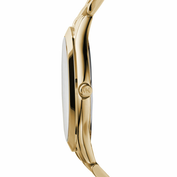 Reloj Michael Kors Slim Runway en tono dorado para mujer