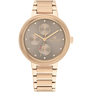 Reloj de acero inoxidable en tono dorado Joy de Tommy Hilfiger para mujer