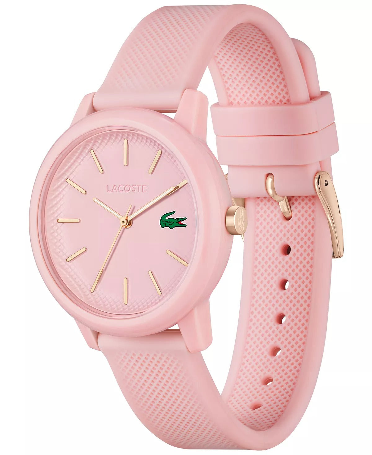 Reloj de pulsera para mujer Lacoste 12.12 36 mm con esfera en tono rosa 