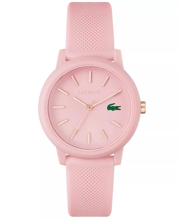 Lacoste 12.12 36mm Pink Tone-Dial Women's Wristwatch Pink