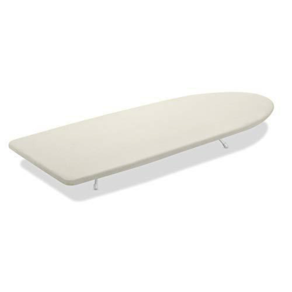 Tabla de planchar de mesa Whitmor de 12" con almohadilla de espuma - Crema