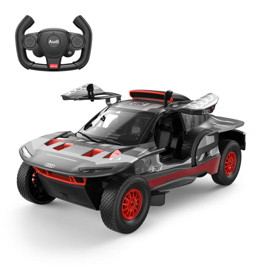 Rastar 1:14 Scale Audi Rs Q E-Tron E2 Remote Control Car - Black/Red