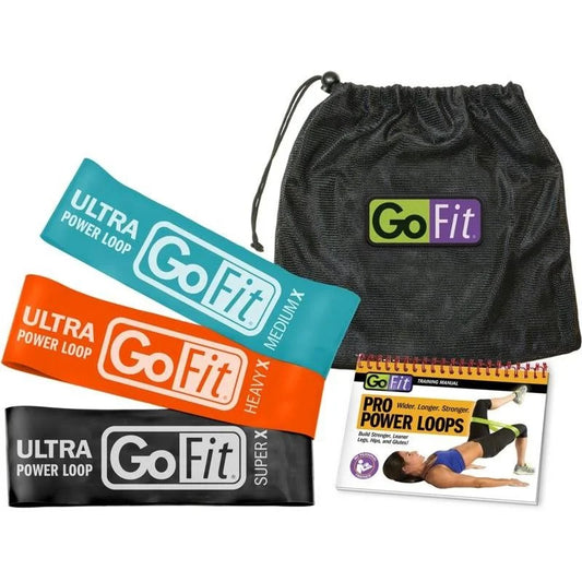 GoFit Ultra Power Loops (Set of 3) - Curacao