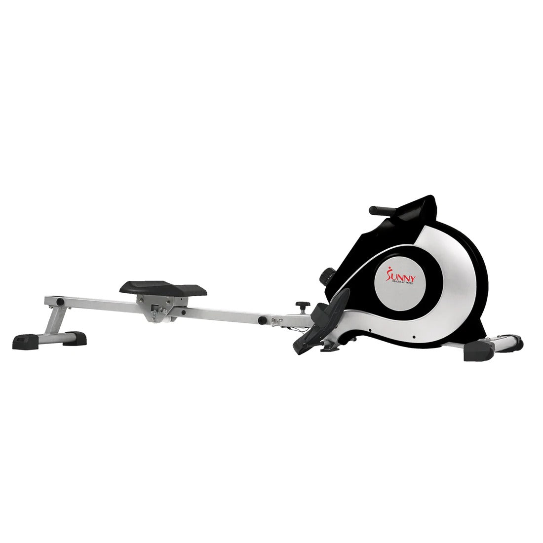 ?Sunny Health & Fitness Magnetic Rowing Machine - Silver