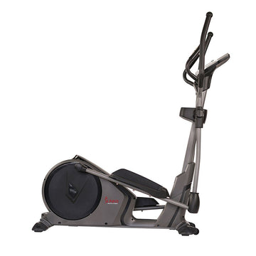 Sunny Magnetic Elliptical Cross Trainer Machine with Pulse Sensors and Device Holder - Curacao