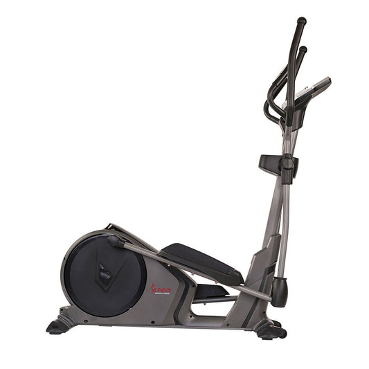Sunny Magnetic Elliptical Cross Trainer Machine with Pulse Sensors and Device Holder - Curacao