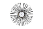 Contemporary 30 in. Iron Sunburst Wall Clock
