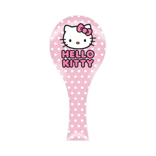 Sanrio Hello Kitty Bow and Dots Ceramic Spoon Rest with Handle - Pink