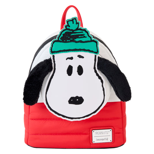 Loungefly Peanuts Snoopy Snow Day Mini Backpack - Multicolor