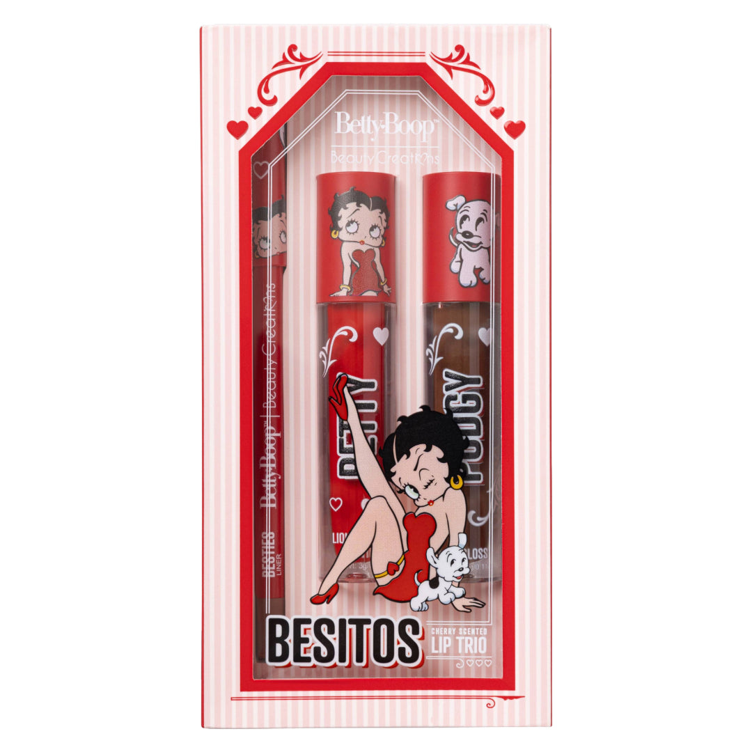 Beauty Creations X Betty Boop "Besitos" Lip Trio Set