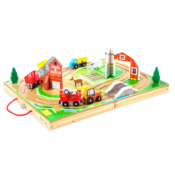 Melissa and Doug Take-Along Farm (17 Pieces)