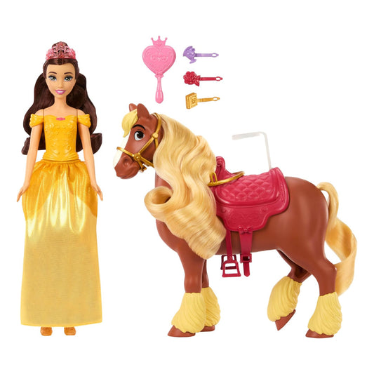 Disney Princess Belle Fashion Doll with Philippe Horse