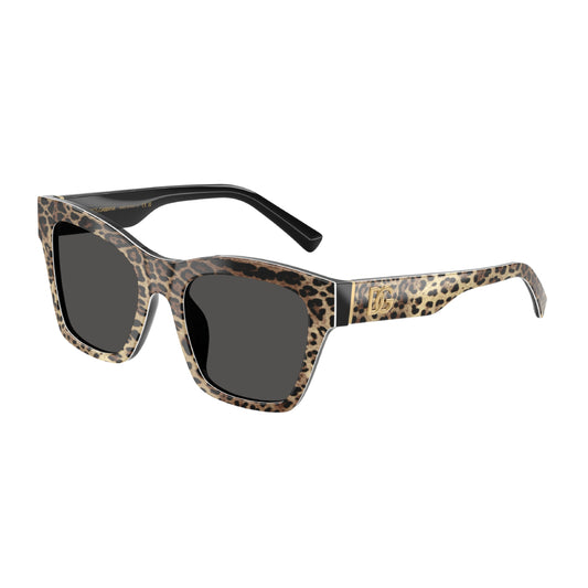 Dolce & Gabbana DG4512 Unisex Square Solid Color Sunglasses