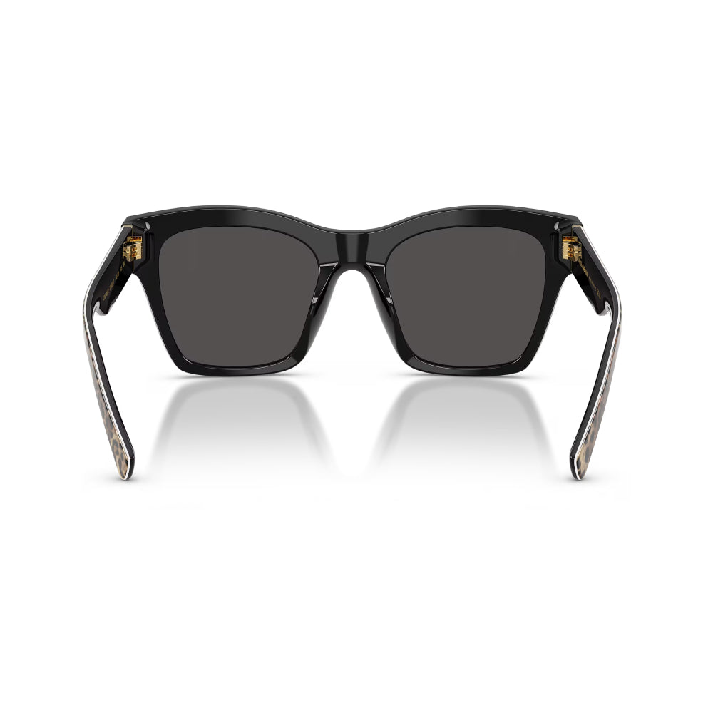 Dolce & Gabbana DG4512 Unisex Square Solid Color Sunglasses