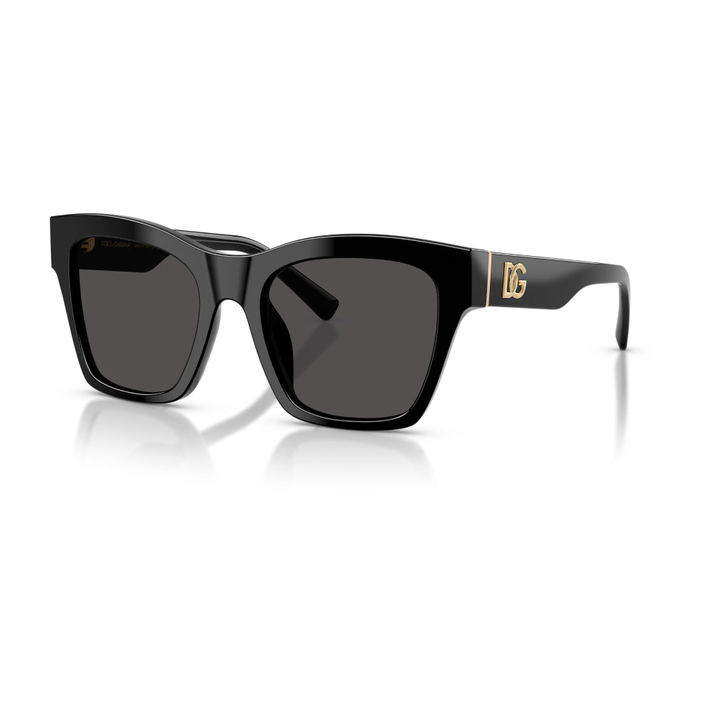 Dolce & Gabbana DG4512 Unisex Square Solid Color Sunglasses