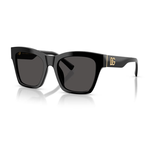 Dolce & Gabbana DG4512 Unisex Square Solid Color Sunglasses