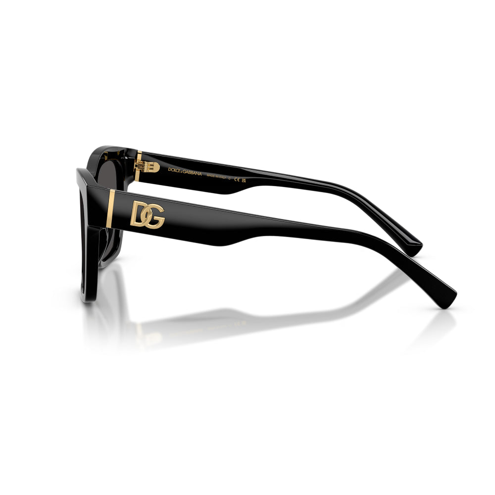 Dolce & Gabbana DG4512 Unisex Square Solid Color Sunglasses