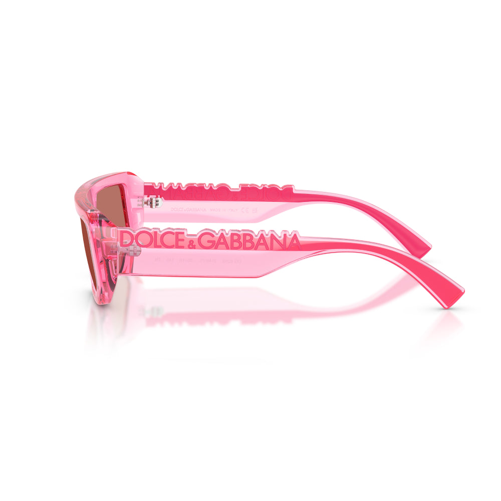 Dolce & Gabbana DG6203 Unisex Rectangle Solid Color Sunglasses